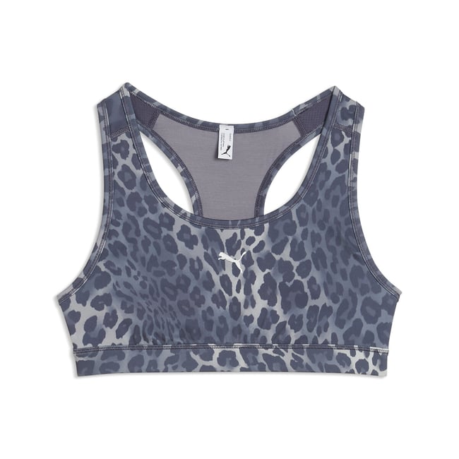 Brassière de sport imprimée imprimé animalier <span itemprop=