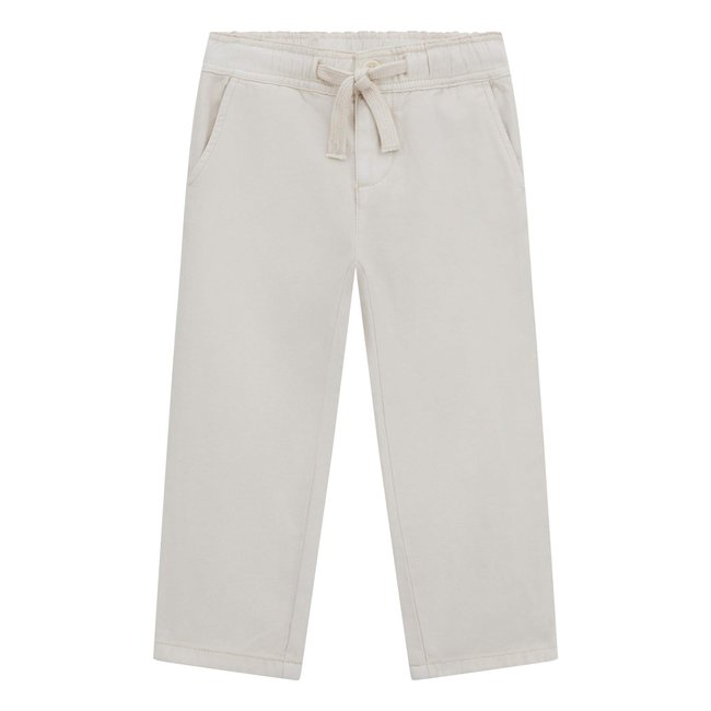 Pantalon Chino En Lin Mélangé - GUESS KIDS