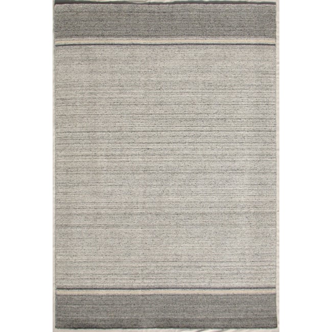 Tapis Arizona tissé main réversible viscose Couleur argent <span itemprop=