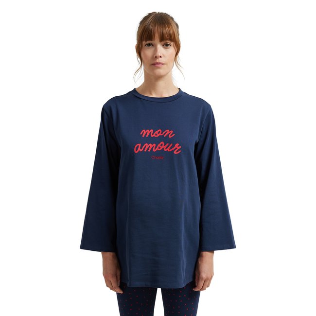 Ensemble 2 pièces pyjama de grossesse 