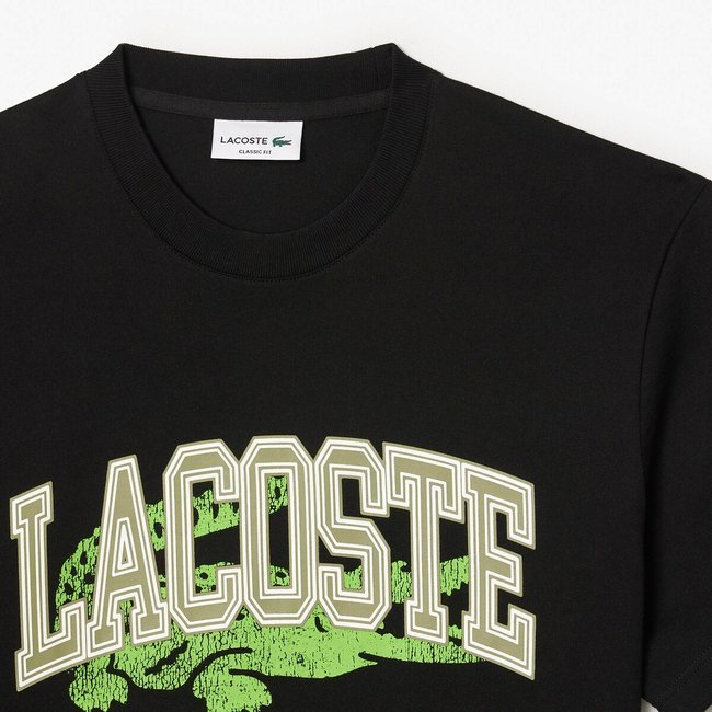 T shirt lacoste signature 2025