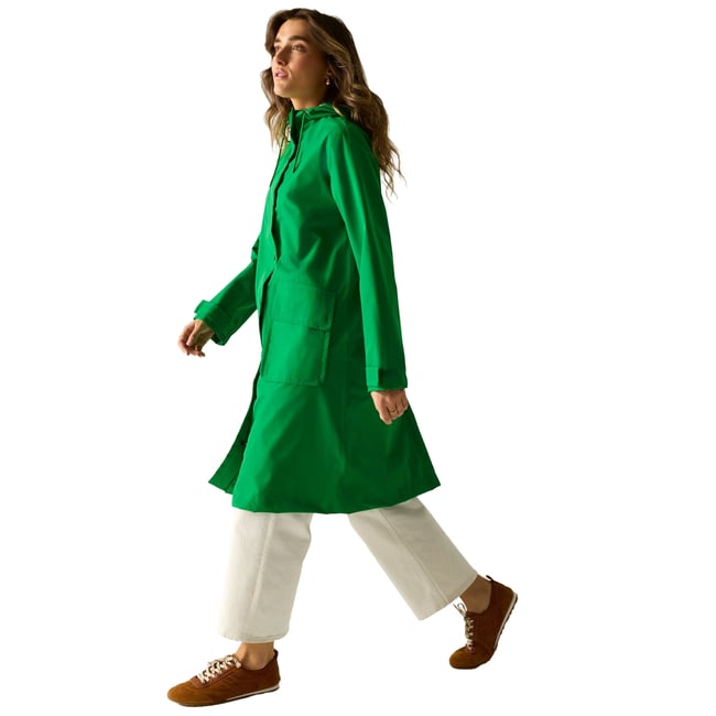 Veste imperméable ORLA KIELY vert <span itemprop=