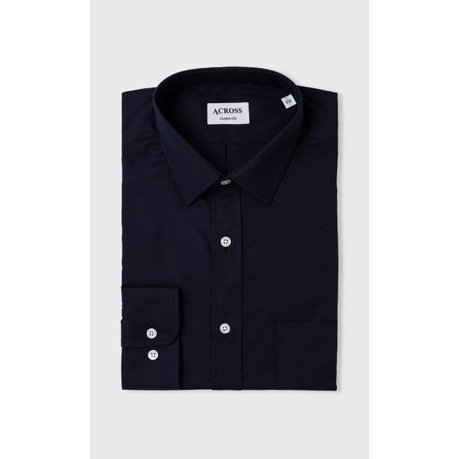 Chemise Confort fit en coton stretch - ACROSS