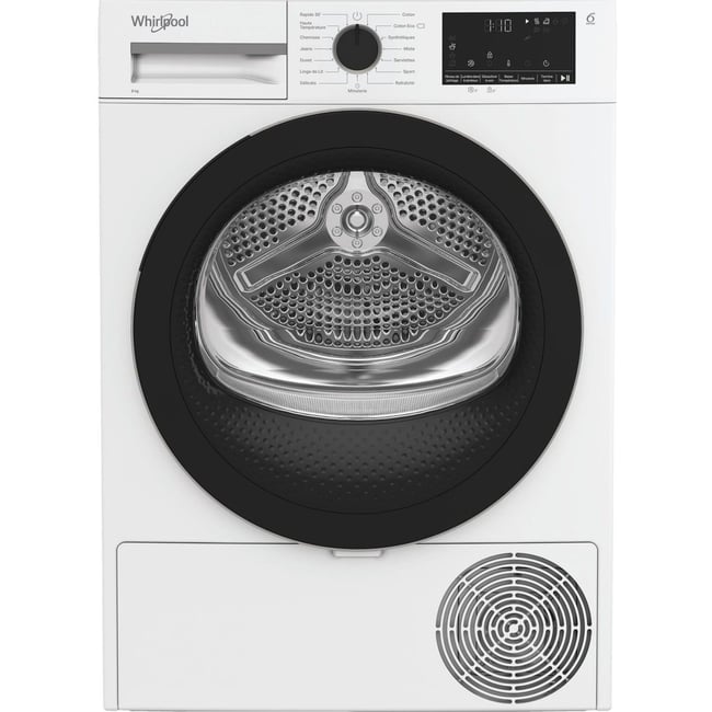 Sèche linge pompe à chaleur CWSD83MWBSFR - WHIRLPOOL