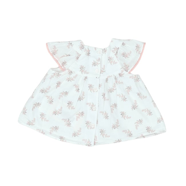 Blouse bébé - Très bon état blanc <span itemprop=