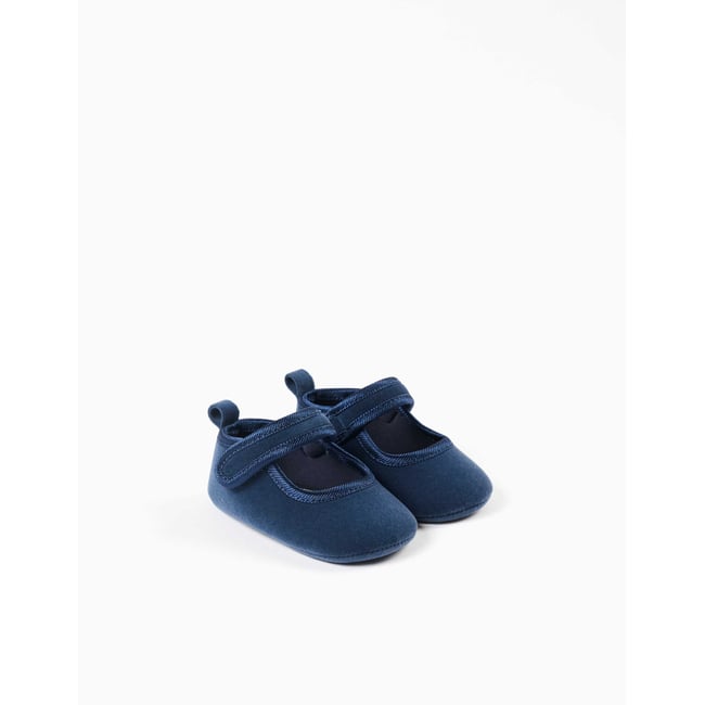 Ballerines pré-marche en velours multicolore <span itemprop=
