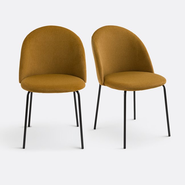 Lot de 2 chaises velours, Nordie - LA REDOUTE INTERIEURS