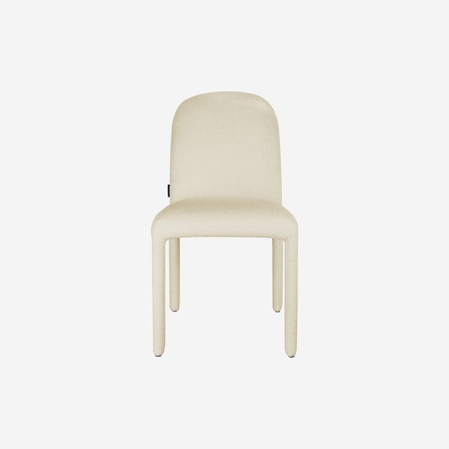 Lot de 2 chaises en tissu texturé NAPILI - HABITAT