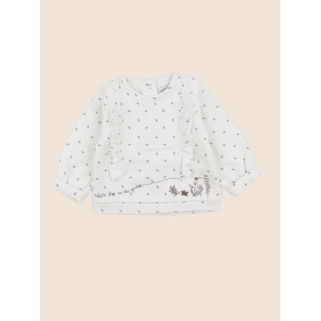 Sweat - Très bon état beige <span itemprop=
