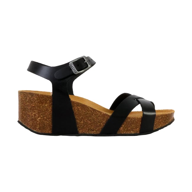 Sandales Compensées Cuir So Final - PLAKTON