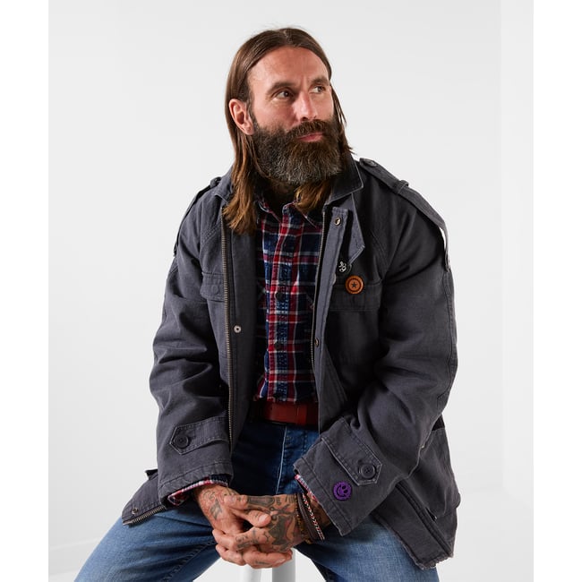 Veste à Écussons Best Times bleu <span itemprop=