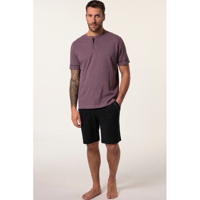 Pyjama JP Aware 2 pièces (T-shirt + short) mauve <span itemprop=