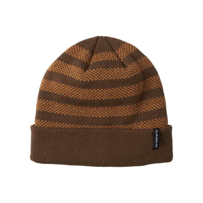 Bonnet à revers CALM SEAS marron dark brown <span itemprop=