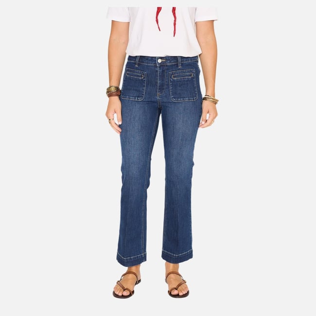 Jean THE BONNIE WILSON 26s bleu délavé <span itemprop=