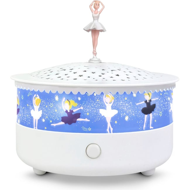 Veilleuse projecteur Révolution blanc, bleu, noir <span itemprop=