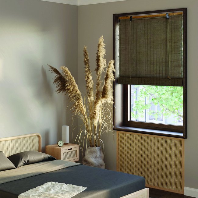 Roll'up nature toile de Jute sans percer - MADECOSTORE