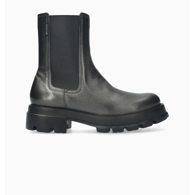 Bottines en cuir TALIANA gris carbone 5140 <span itemprop=