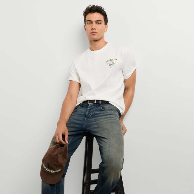 T-Shirt Coupe Regular Avec Logo - PEPE JEANS