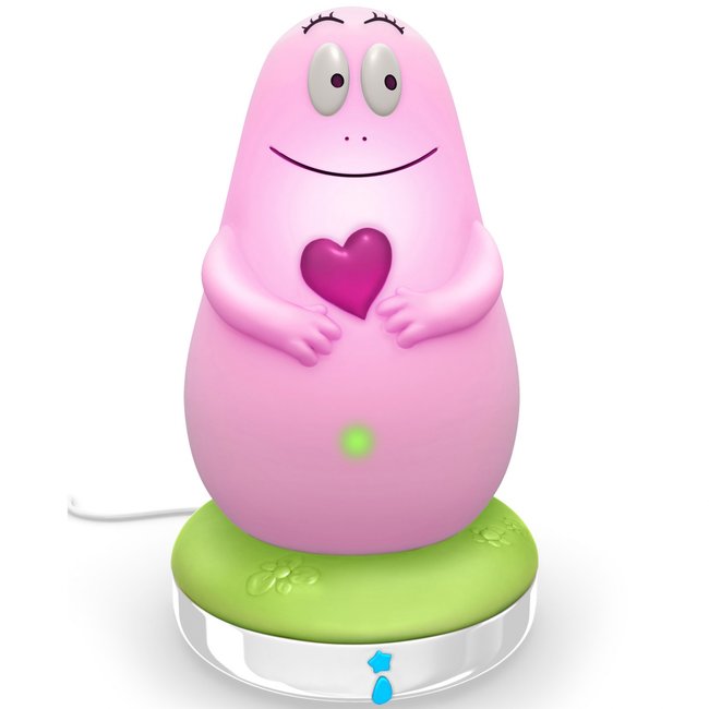 Veilleuse lumilove Barbapapa rose <span itemprop=