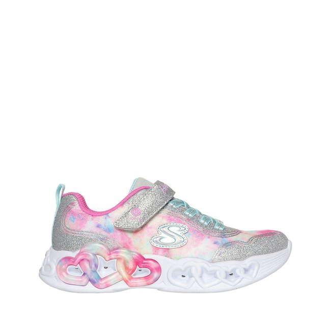 Sneakers Infinite Heart Lights - Color Lovin argent SKECHERS