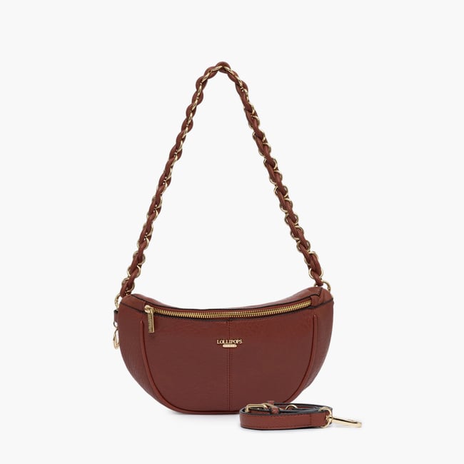 Ceinture Banane  Traicy doré,brique <span itemprop=