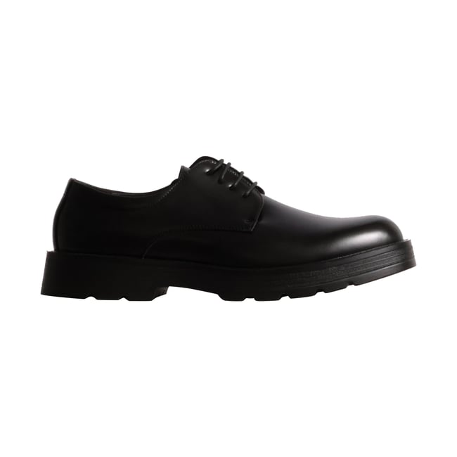 Derbies Cuir noir <span itemprop=