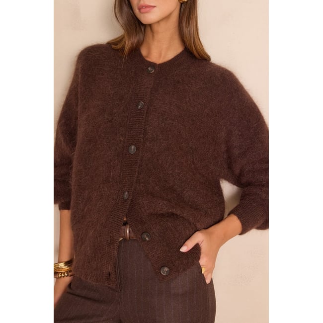Gilet BAKER en mohair et laine - Maison 123