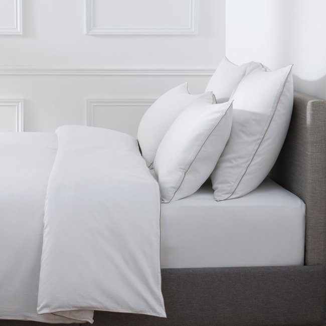 Housse De Couette PURE WHITE SATIN LAVÉ - DROUAULT