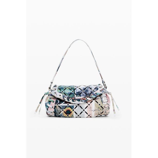 Petit sac imprimé multicolore <span itemprop=
