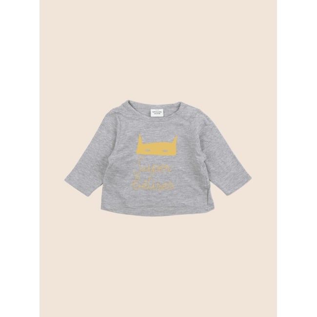 Tee-shirt - Très bon état gris <span itemprop=
