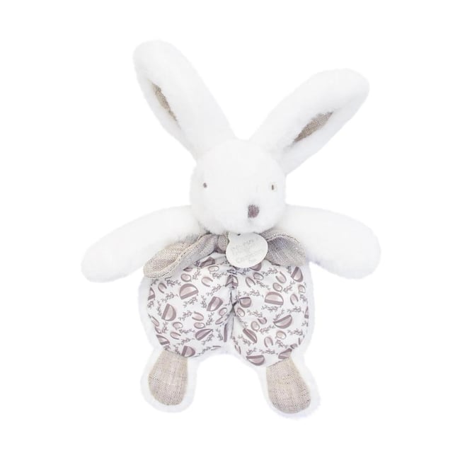 Peluche Lapin Doudou blanc <span itemprop=