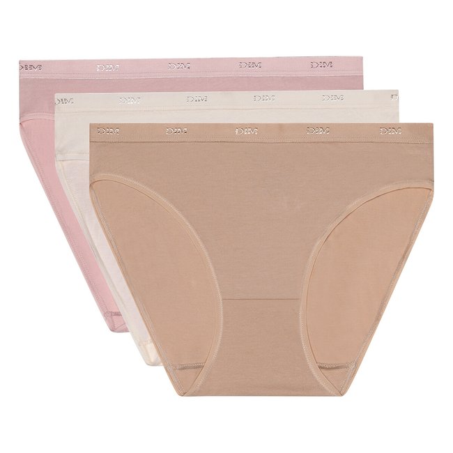 Pack of 3 ecodim pockets knickers Dim | La Redoute
