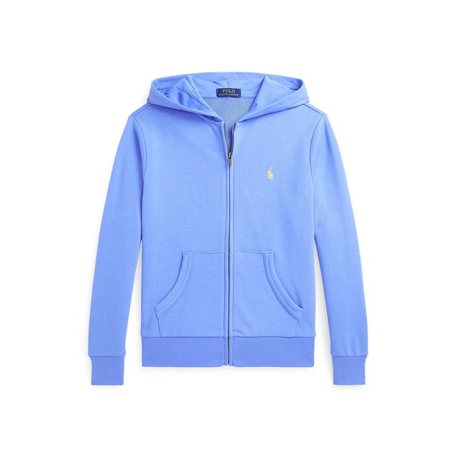 Худи на молнии из мольтона синий POLO RALPH LAUREN