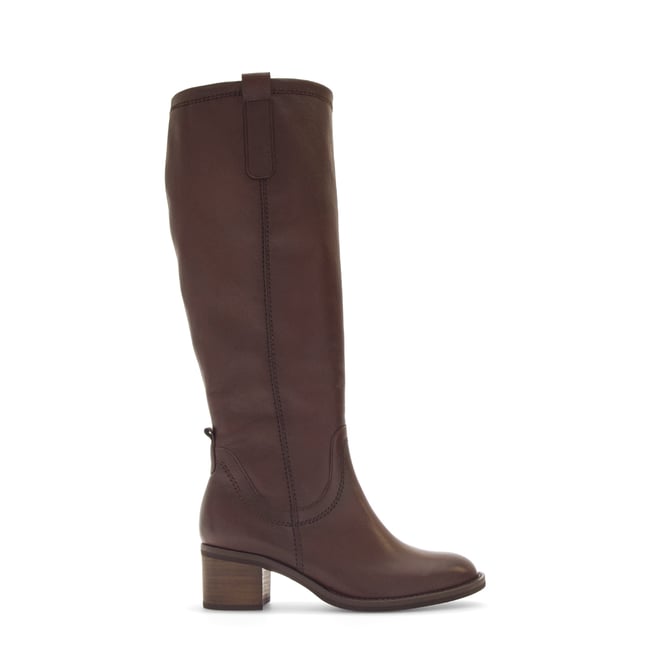 Bottes en cuir lisse à talon décroché - GABOR