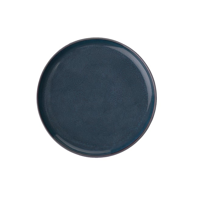 Assiette Dessert CRAFTED Couleur bleu <span itemprop=