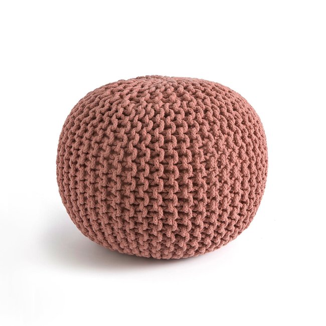 Pouf rond tressé Bisho - LA REDOUTE INTERIEURS