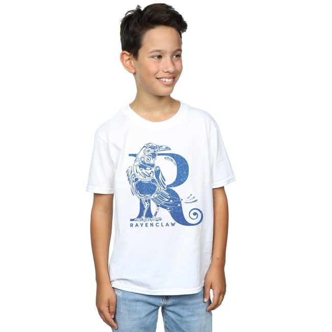 T-shirt RAVENCLAW blanc <span itemprop=