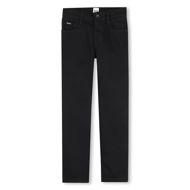 Pantalon en denim black <span itemprop=