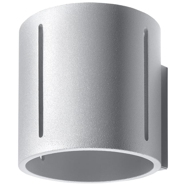 Applique Aluminium Gris G9 1 Inez Couleur gris <span itemprop=