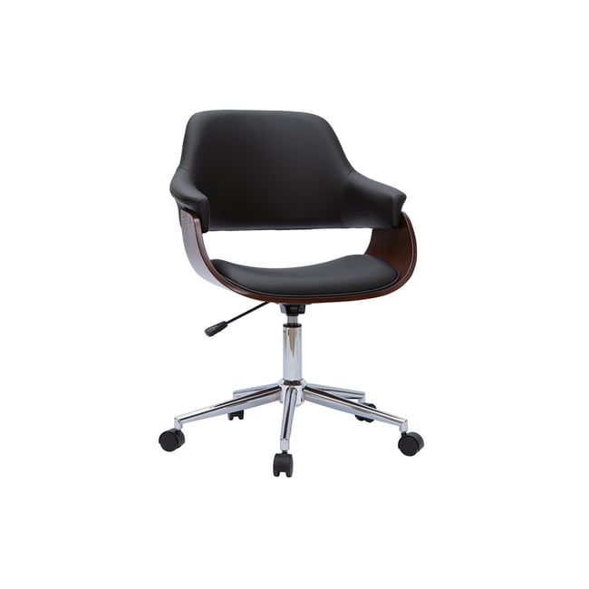 Chaise de bureau à roulettes design HANSEN - MILIBOO