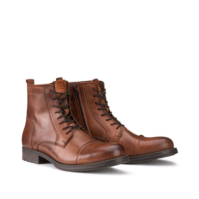 Boots Jfwrussel cognac <span itemprop=