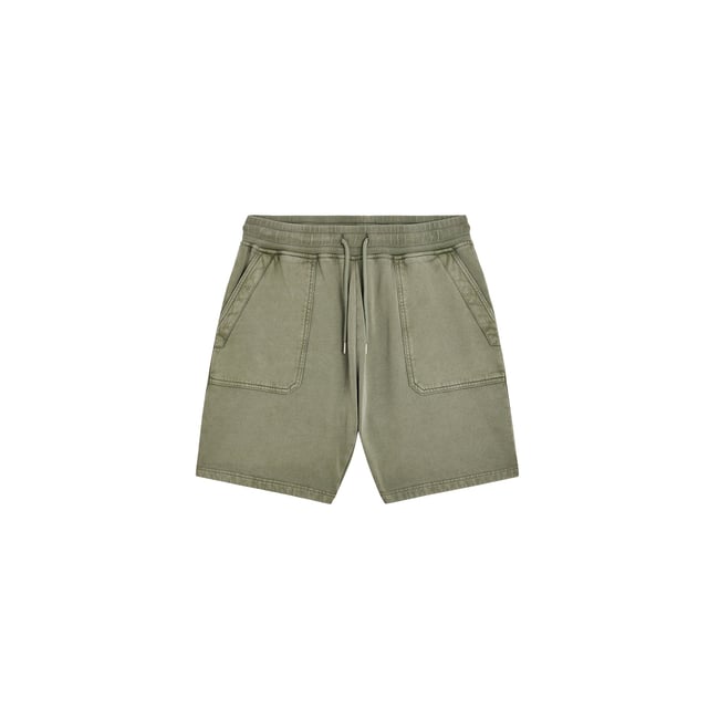 SHORT JOGGING vert kaki <span itemprop=