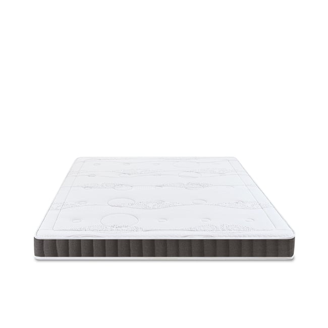 Matelas Mousse Intuition 160x200 cm Accueil Mémoire de forme Couleur blanc <span itemprop=