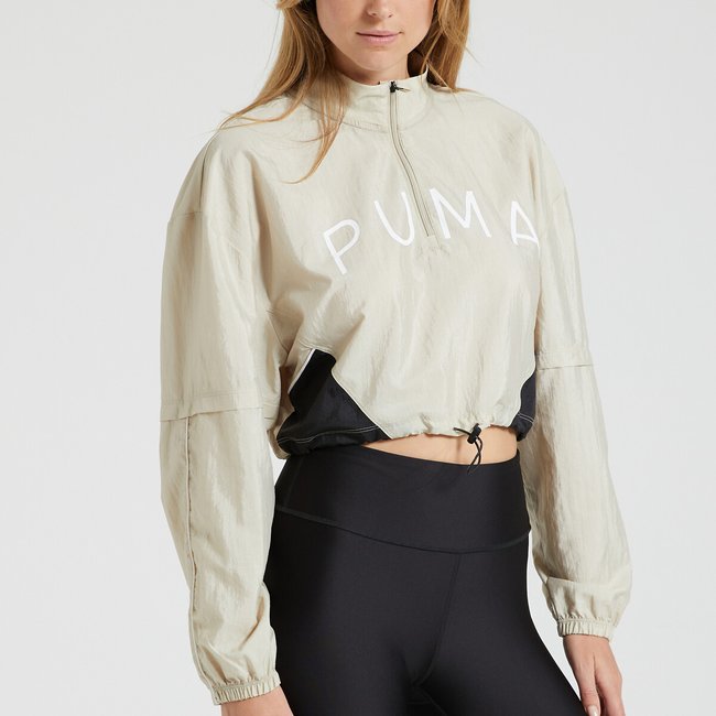 Casaco de desporto, Puma Fit Move bege acinzentado <span itemprop=