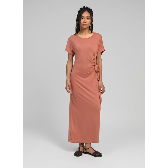Robe Longue TAMISARA terracotta <span itemprop=