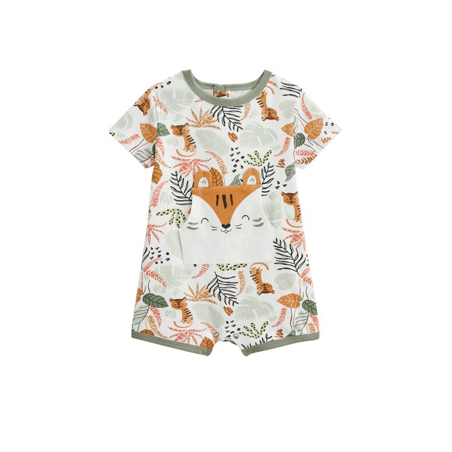 Barboteuse bébé Dumbea ecru <span itemprop=