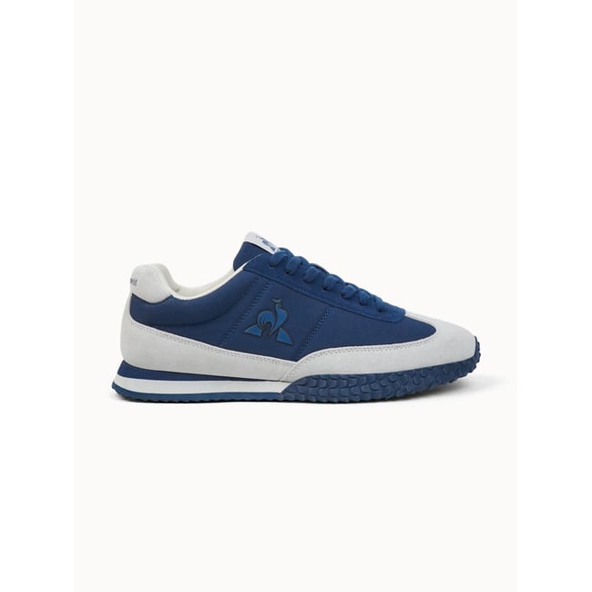 Sneakers retro-running en textile et suede Veloce dress blue/ vaporous gray <span itemprop=