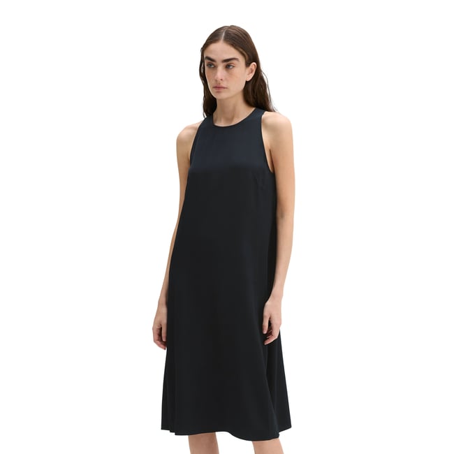 Robe fourreau évasée en sergé de viscose noble - MARC O'POLO