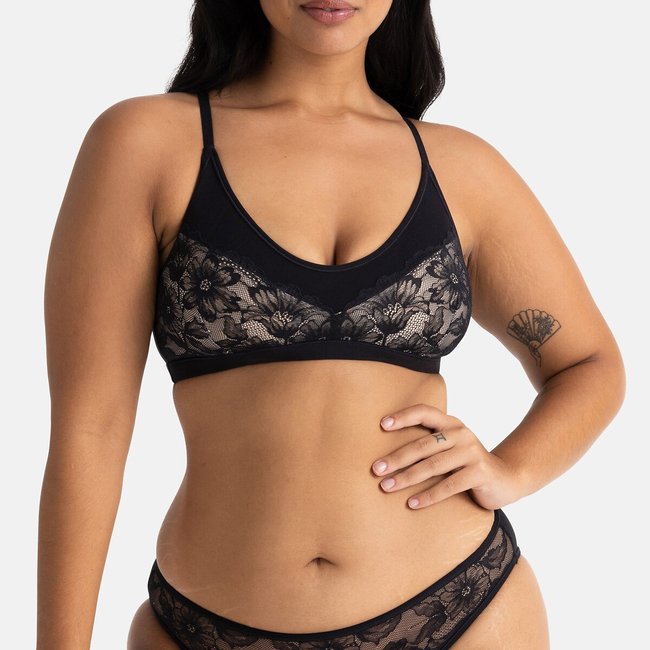 Bustier-BH Jazlyn schwarz <span itemprop=