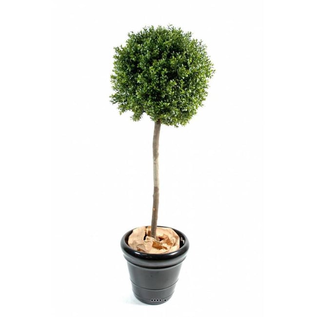 Buis boule factice H140cm D50cm Anti U - ARTIFICIELLES